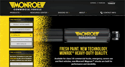 Desktop Screenshot of monroeheavyduty.com